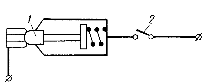 Схема главного выключателя