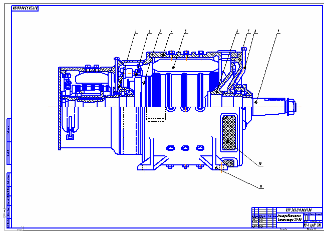 Двигатель вентилятора ТЛ110М электровоза ВЛ10